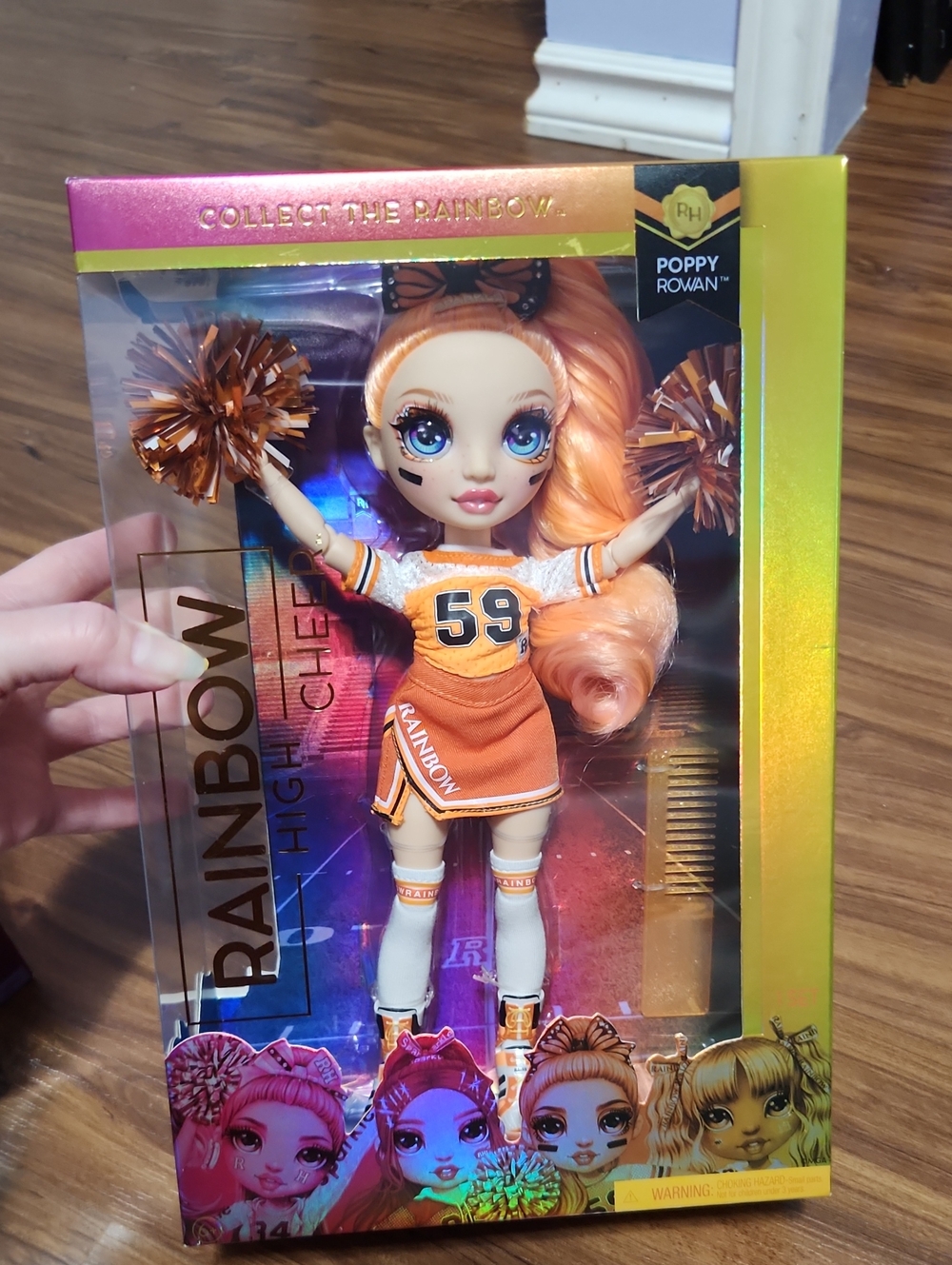 Rainbow High Cheer Poppy Rowan Doll